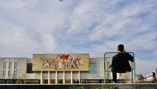 Skanderbeg Square, Tirane, Albania 2018