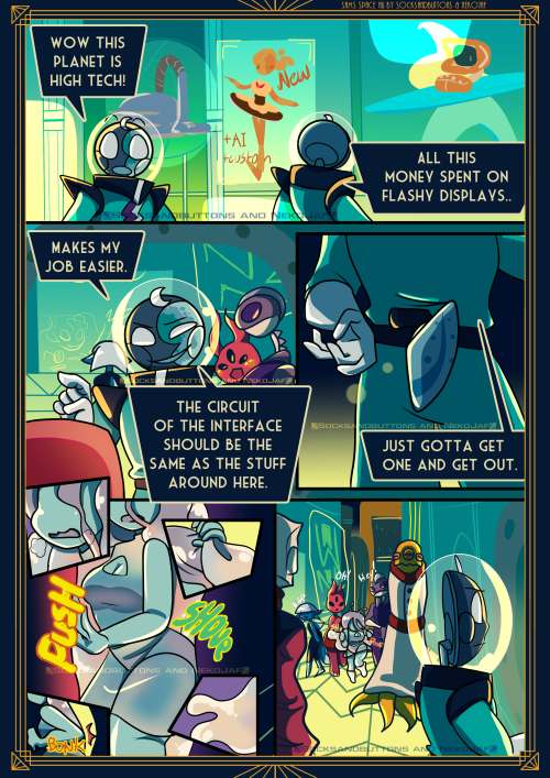 The Adventure Continues!@nekojaf And I Have Brought Yet Another Comic From Space Au To You!