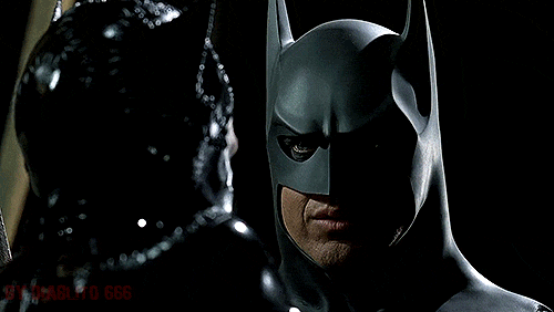 Batman Returns (1992) dir. by Tim BurtonCatwoman (Michelle Pfeiffer) does not meet a gentleman (Mich