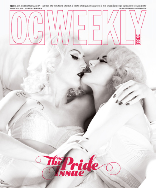 OC WEEKLY - The Pride Issue - Out on stands tomorrow! Photographer: Riley Kern Models: Mosh and Nick