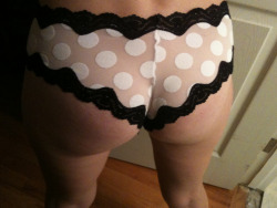 th98:  Another view of tonight’s panties!