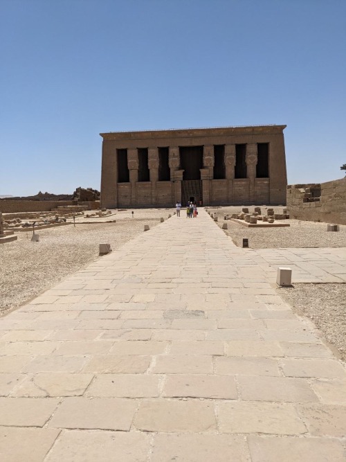 Scenery And Imagery From The Hathor Temple At Dendera, Built In The Greco-Roman Period