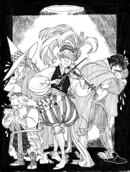 theinkventurezone: “He starts to play a song on his violin, that is in fact, the most god damn gorgeous piece of music the three of you have ever heard. Taako, even you, an imbecile, can recognize the beauty of the tune that this sad, sad bard is playing