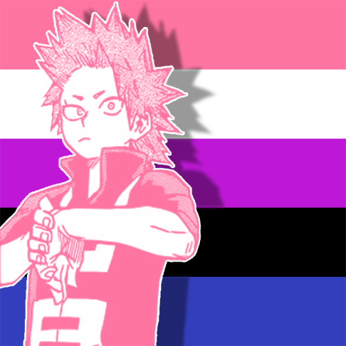 mlm-kiri: Genderfluid Kirishima icons requested by @highwarlockofhogsmeade!Free to use, just reblog!