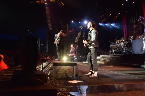 Only 2 pics of the A7X set on the MAYHEM FEST FLICKR from the Clarkston, MI stop on July 17, 2014 and look who is featured? :D
Everyone knows, Christ is to be worshiped!
Remember, VISIT THE SOURCE because they are uploading HUGE photos for us all to...