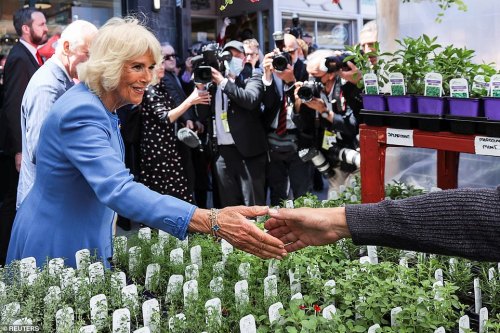 The Prince of Wales and The Duchess of Cornwall visit ByWard Market where they meet producers and me