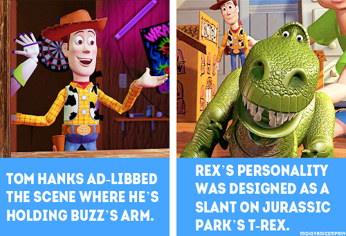 mickeyandcompany:  10 things you didn’t know about Toy Story (adapted from Oh My