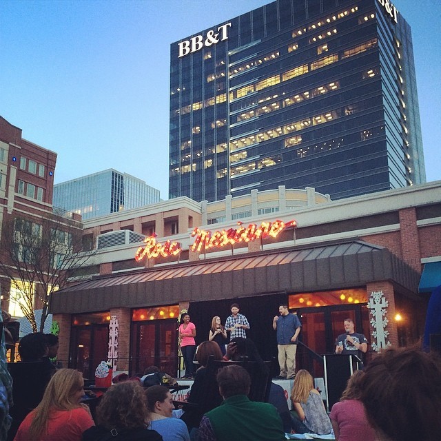 Also 4.2.14- Improv in the park at Atlantic Station with @giniaginia