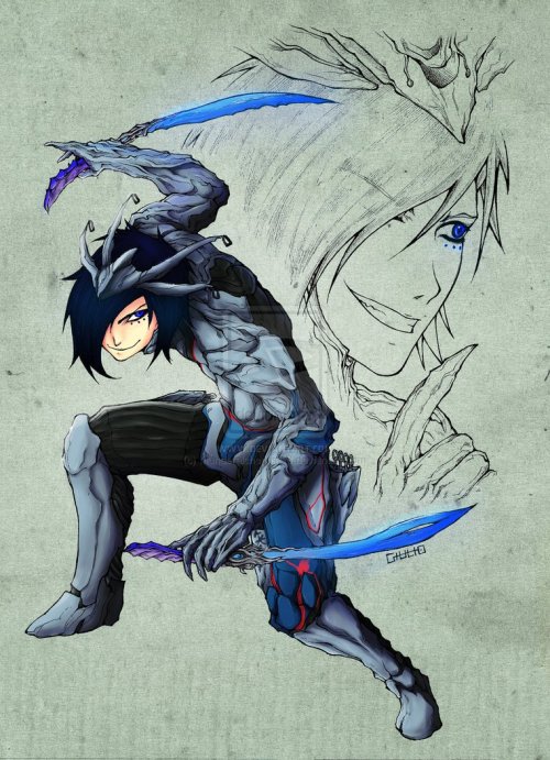 w-a-r-f-r-a-m-e:  This guy’s art is B A D A S S.  thunderalchemist18 on deviantart