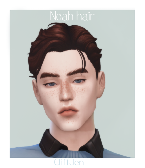 Noah Hair~ bgc~ new mesh~ 24 EA colors~ hat compatible~ disabled for randomDownload(SFS, no ads)Down