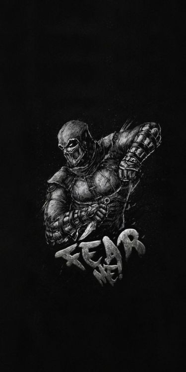 Dark, Mortal Kombat, Noob Saibot, video game, art Wallpaper @wallpapersmug : bit.ly/2EBfd6v -