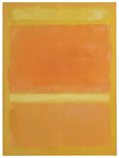 dailyrothko‌:Mark Rothko, Untitled (YELLOW, ORANGE, YELLOW, LIGHT ORANGE), 1955
