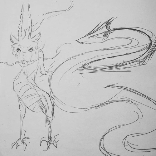 Absent minded dragon doodles......#inktober #sketch #art #pen #doodle #dragon #dragons #ink #drawing