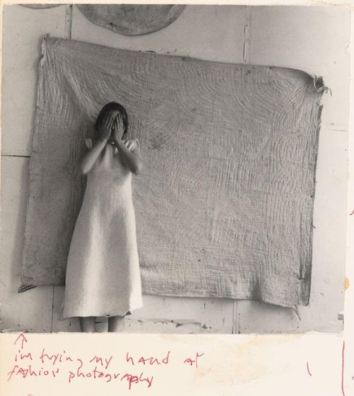 hauntedbystorytelling: Francesca Woodman :: I’M TRYING MY HAND AT FASHION PHOTOGRAPHY, Providence, R