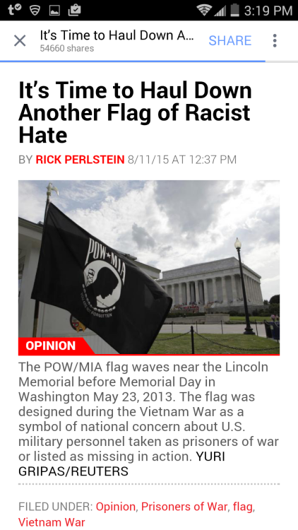 deadpool-for-equality:  writteninsomnia:  crownedpatriot:  762x54r-innawoods:  What the literal fuck   Wut  I am sorry for the swear, but how the FUCK is that flag racist?   what fucking site is this,  this has got to be fucking parody or something.