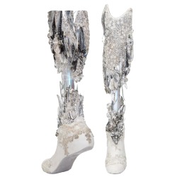 tapireye-deactivated20220708:Crystallised Prosthetic Leg designed by Sophie de Oliveira