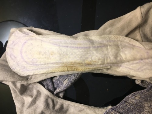 bayouboi86: Wife dirty panties and pantyliner