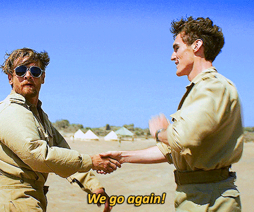 Paddy Mayne (Jack O'Connell) & Eoin McGonigal (Dónal Finn) In SAS: Rogue Heroes Season 1 Episode
