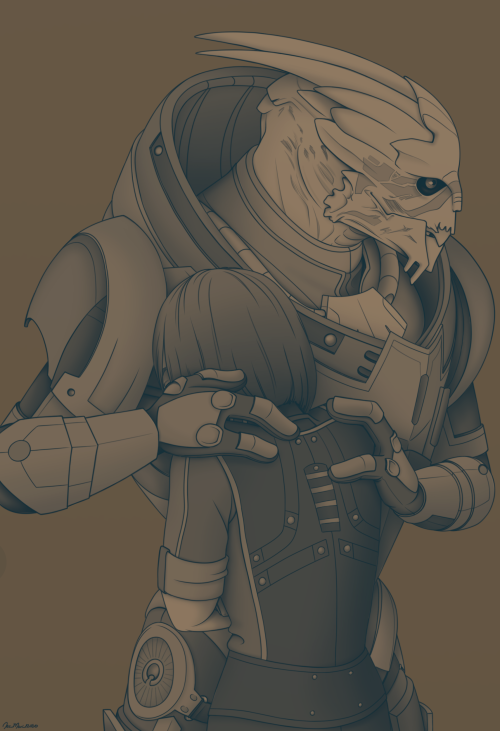 perfectlydrawnlines:  It’s… It’s just… too much. It’s alright. I’ve got you. 