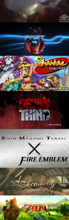 aquaticaristocrat:  eighthtriangle:  Upcoming Wii U exclusive games - 2015  Shin…fire emblem….meh guud I need it