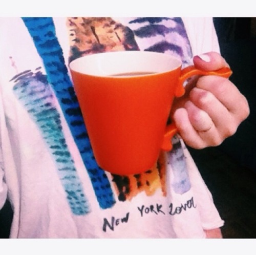 A New York lover and a cup full of life…