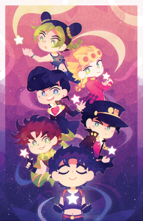 peptosis:   ★ the stars will tell my story ★ i’ve had minimal energy for drawing full pieces i