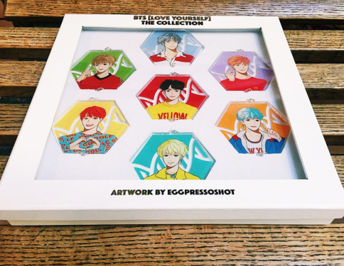 BTS “DNA” single-sided 3&quot; acrylic linking keychains! Restocked and available&nb