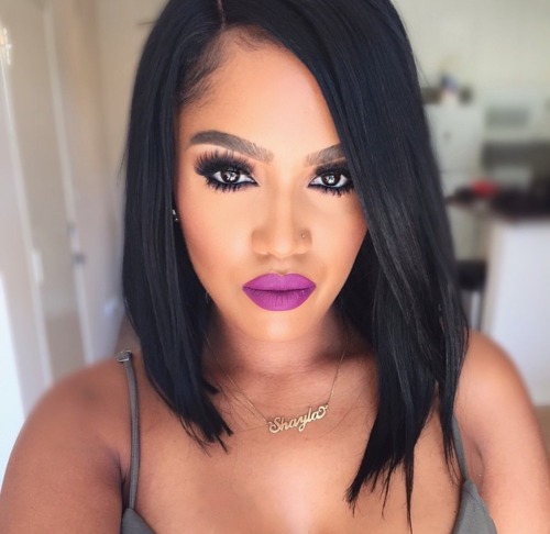 solisseblog:IG: makeupshaylaBGKI - the #1 website to view fashionable &amp; stylish black girls 