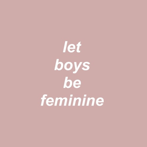 LOVE FEMININE BOYS