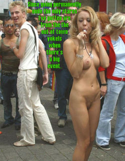 nudeworldorder:  Photo and caption submitted by glib24.