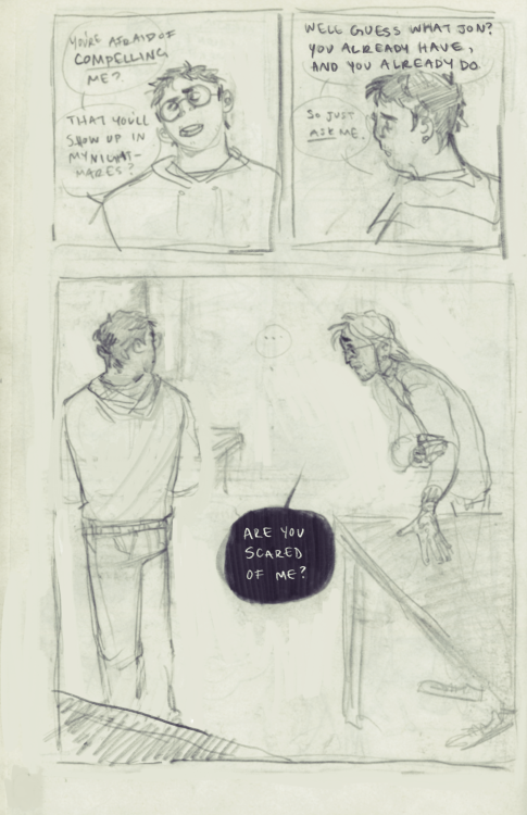 ehlihr: been spending my breaks at work and between and during classes when bored drawing this comic