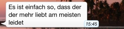 werd mal wieder glücklich