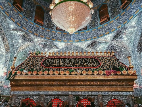 muntazir313:Inside the Holy Shrine of Imam Ali (ع), Najaf, Iraq