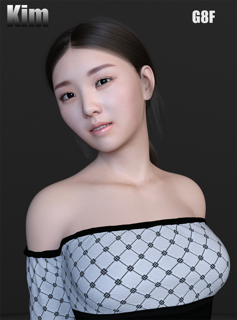 DaYin is back with another beautiful Asian character for your Genesis 8 Females!