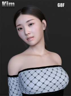 Dayin Is Back With Another Beautiful Asian Character For Your Genesis 8 Females!