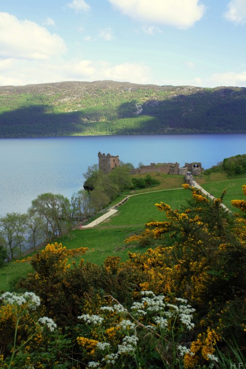 thethingsiveseen-photography: Urquhart Castle, Loch Ness.