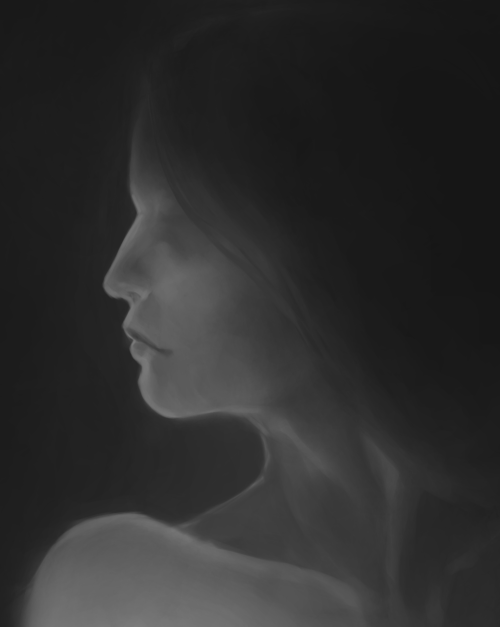 A Woman Portrait With Complicated Lighting