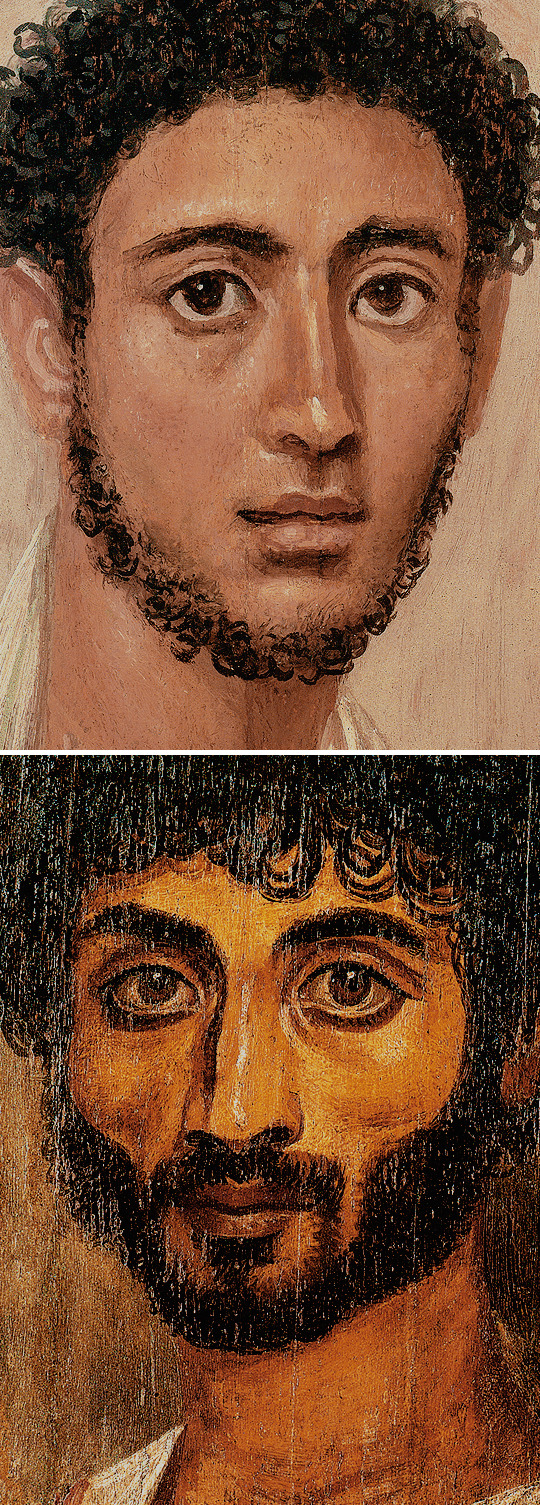 PAINTED MUMMY PORTRAITS OF EGYPTIANS DURING THE ROMAN PERIOD