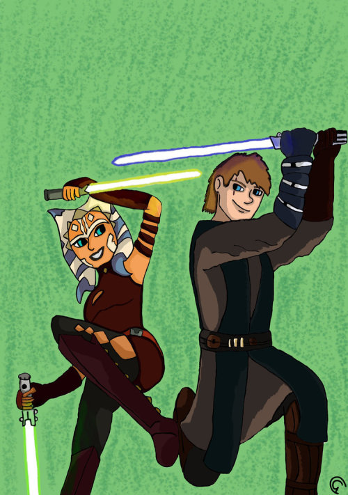 Master and Padawan: Anakin and Ahsoka (Giorgia99)