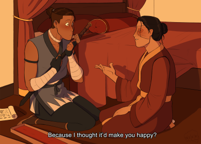 dickpuncherdraws:zukka week 2021 day 1: swords“So you hired them just to find my sword?” Sokka, as a Fire Nation minister and chief advisor to the Fire Lord, should probably not approve of Zuko’s use of royal funds. It’s the only coherent thought
