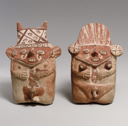 efikeff:Pair of Figures, Chancay Culture (Peru), 12th–14th century, Ceramic, 18 cm , The 