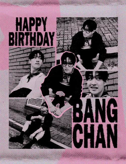 HAPPY BIRTHDAY BANG CHAN