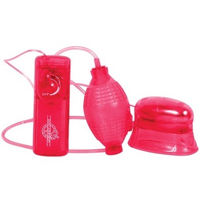 Pucker-Up Vibrating Vaginal And Clitoral Pump