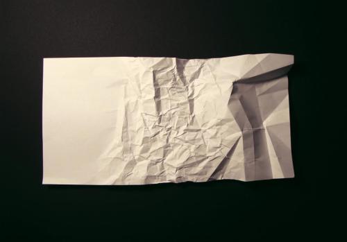 fer1972:  Wrinkled Paper: Artworks by Oscar Delmar