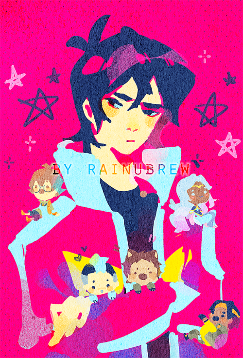 voltron print is up for sale on my shop! 