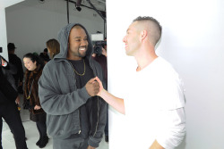 Panduhm0N1Um:kanye &Amp;Amp; John Elliott At The John Elliott &Amp;Amp; Co Fashion