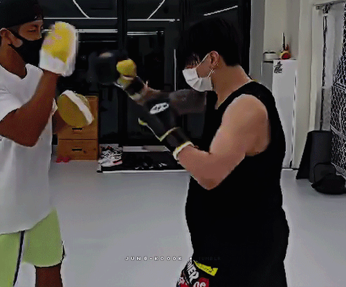 Just Jungkook Boxing Sleeveless