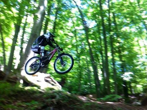 chainreactioncycles: CRC customer Mario Reinhardt sends it in the Black Forest, Germany.