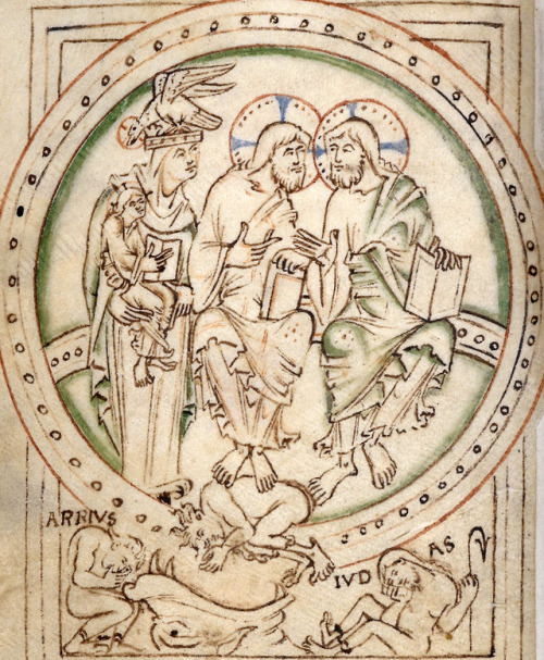 family portrait‘Ælfwine’s Prayerbook’, Winchester c. 1030BL, Cotton Titus D XXVII, fol. 