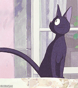 akahshi:  20 Day Studio Ghibli Challenge  Day 9 ▶ Favorite Animal: Jiji  